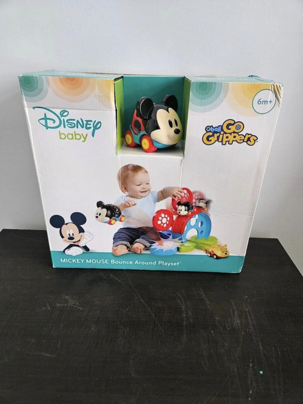 Disney Baby Mickey Mouse Bounce Around Playset - Oball Gripper Cars
